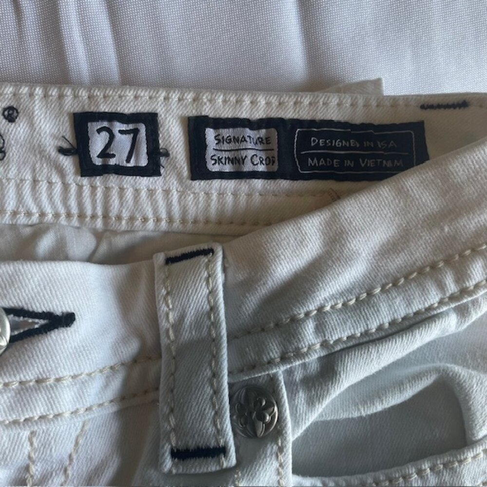 Women's MISS MEE skinny crop jean‎ pants - Picture 2 of 5